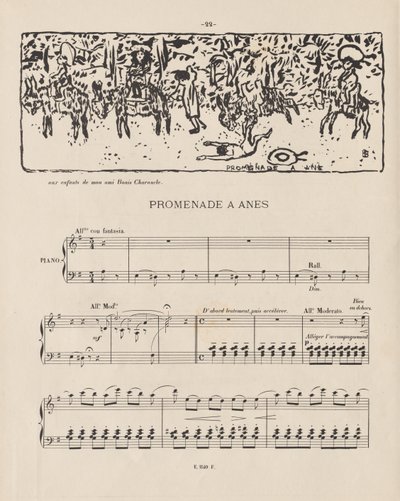 Oslí jízda od Pierre Bonnard