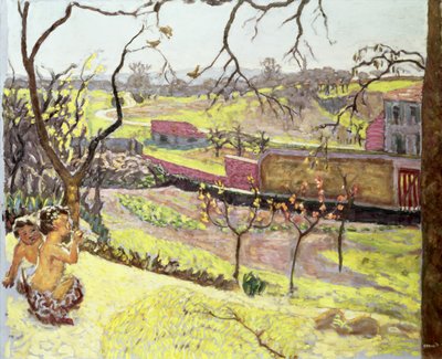 Předjaří (Malí fauni), kolem roku 1909 od Pierre Bonnard