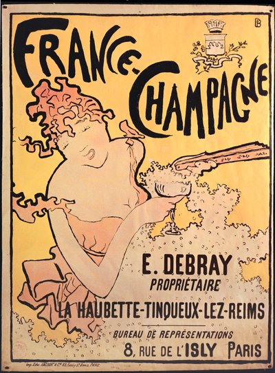 Francie Šampaňské. Litografie ... (litografie) od Pierre Bonnard