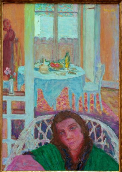Přehledný interiér od Pierre Bonnard