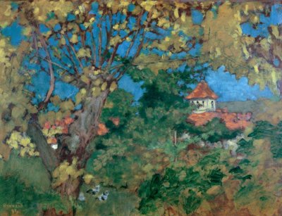 Dům Grand-Lempů od Pierre Bonnard