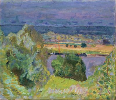 La Seine ve Vernonu od Pierre Bonnard