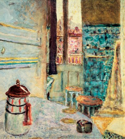 U kávovaru, 1937 od Pierre Bonnard