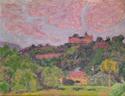Krajina v Uriage od Pierre Bonnard