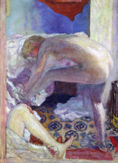 Velký modrý akt od Pierre Bonnard