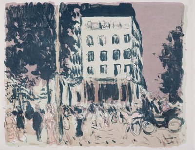 bulvár od Pierre Bonnard