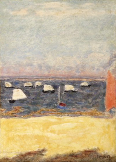 Les Voiliers, regaty, cca 1932. od Pierre Bonnard
