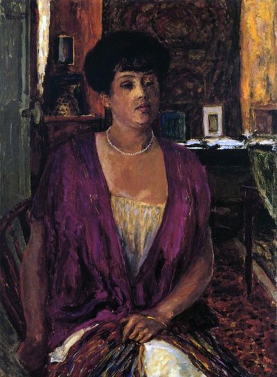 Madame Claude Anet, 1910 od Pierre Bonnard