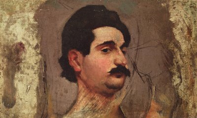 Muž s knírem, kolem 1887-88 od Pierre Bonnard