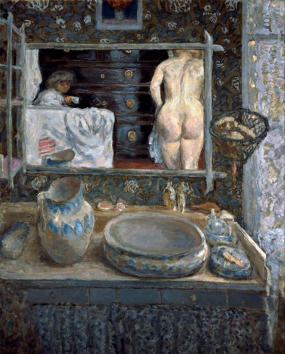 Zrcadlo nad umyvadlem, 1908. od Pierre Bonnard