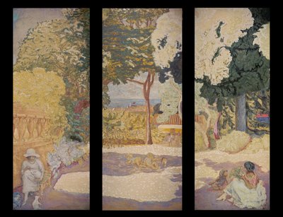 Na Středozemním moři (triptych) od Pierre Bonnard