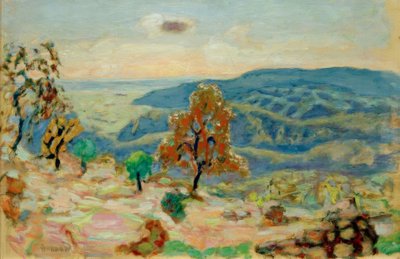 Horská krajina od Pierre Bonnard