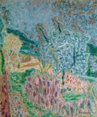 Cannet krajina od Pierre Bonnard