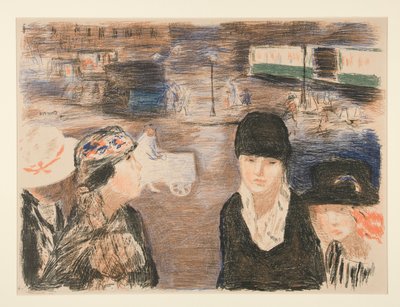 Místo Clichy od Pierre Bonnard