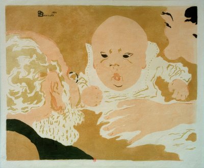Rodinná scéna od Pierre Bonnard
