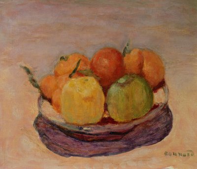 Zátiší s ovocem od Pierre Bonnard