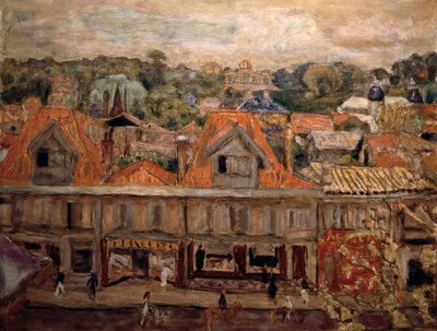 Ulice v Arcachonu. 1930 (olej na plátně) od Pierre Bonnard