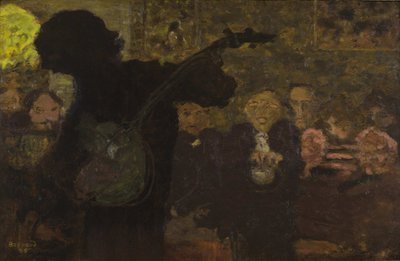 Hráč na banjo, 1895. od Pierre Bonnard