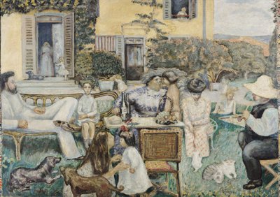 Buržoazní odpoledne aneb The Terrasse Family od Pierre Bonnard