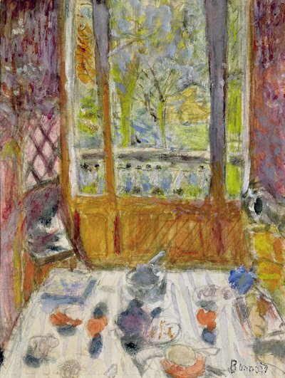 Snídaňová místnost, kolem roku 1930 od Pierre Bonnard