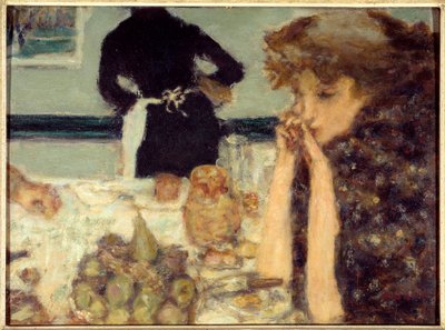 The Breakfast of Misia Portrét Misie Sert, pianistky a děsivé řady umělců od Pierre Bonnard