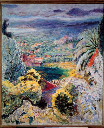 Cannet nebo zátoka Cannes 1935 od Pierre Bonnard