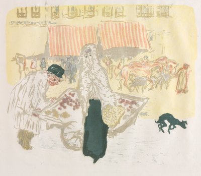 Costermonger od Pierre Bonnard
