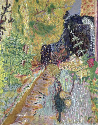 Zahrada, cca 1936 (olej na plátně) od Pierre Bonnard
