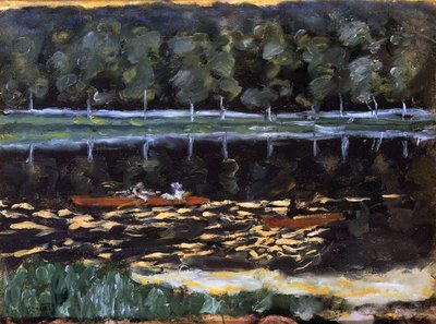 Veslařská výprava, cca 1905 od Pierre Bonnard