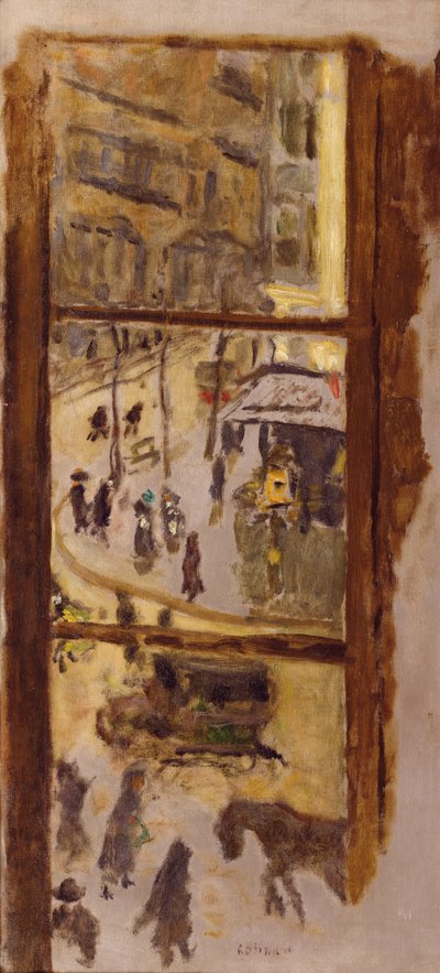 Přes Windows od Pierre Bonnard