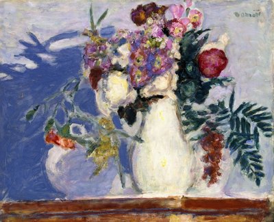 Váza s květinami od Pierre Bonnard