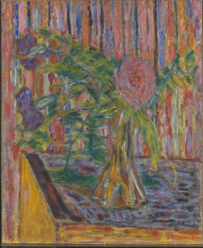 Váza s květinami od Pierre Bonnard
