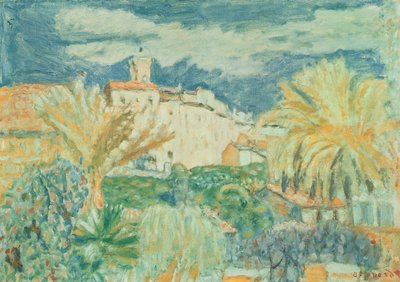 Pohled na Le Cannet, 1920 od Pierre Bonnard