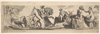 Bachnal, 1615-42. od Pierre Brebiette