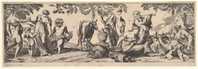 Bachnal, 1615-42. od Pierre Brebiette