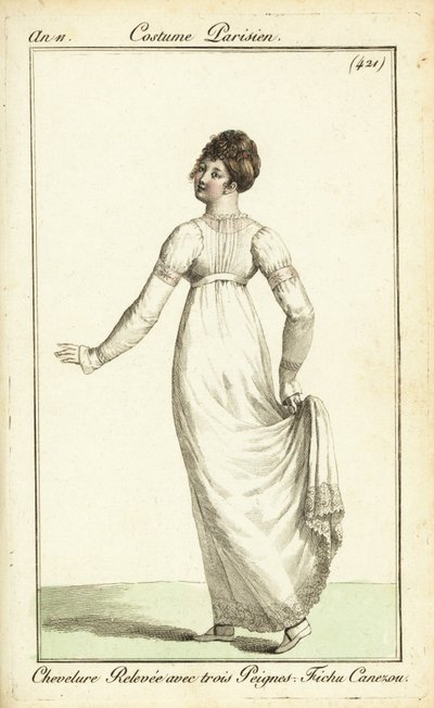 Žena tančí na plese, Paříž od Pierre Charles Baquoy