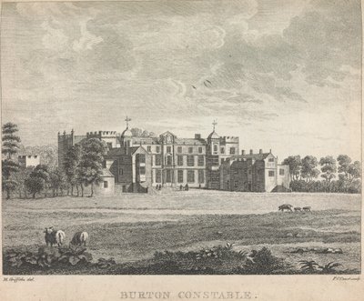 Burton Constable; strana 53 (první díl) od Pierre Charles Canot