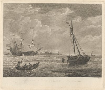 Námořní studie č. 1 od Pierre Charles Canot