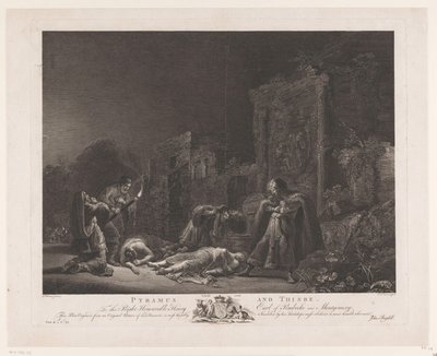 Pyramus a Thisbea Pyramus a Thisbe (název na objektu) Hlavní obrazy Anglie (název série) Nejkapitálnější obrazy v Anglii (název série) od Pierre Charles Canot