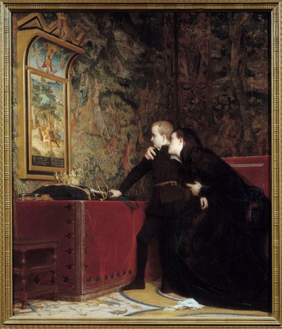 Vévoda z Guise (1550-1588) přísahá, že pomstí svého otce vraha. Anne d