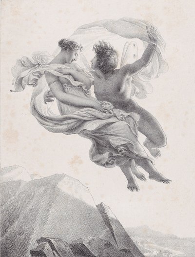 Zefýr a Psyché Zepir a Psyché, 1820-23. od Pierre Claude François Delorme