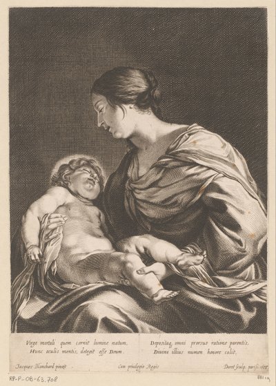 Marie s dítětem od Pierre Daret