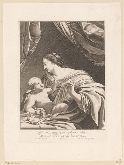 Marie s dítětem od Pierre Daret