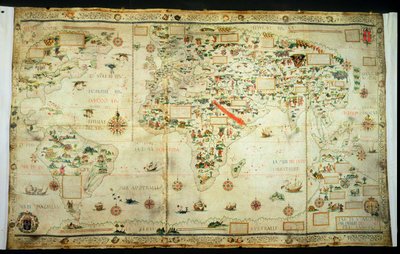 Přidat 24065 Map of the World od Pierre Desceliers