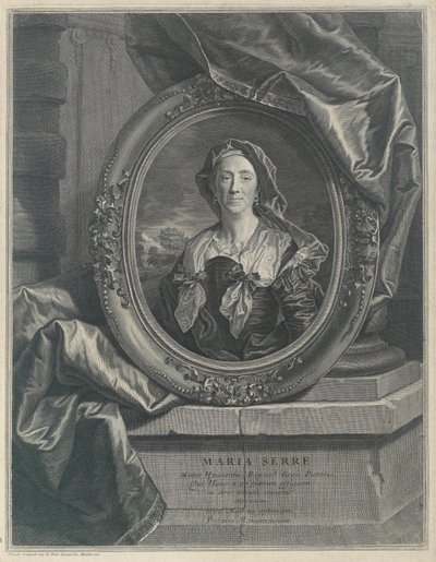 Madame Marie Rigaud (Maria Serre) od Pierre Drevet