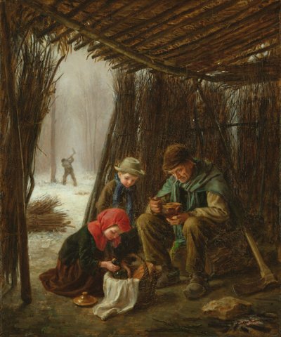 Dřevorubcovo jídlo od Pierre Edouard Frere