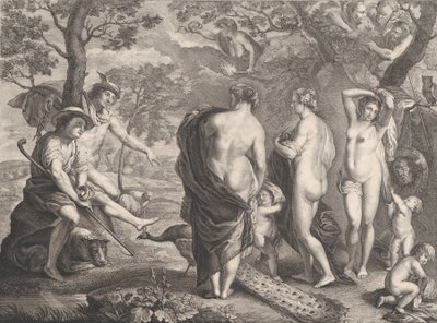 Soud v Paříži, 1750 od Pierre Etienne Moitte