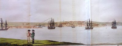 Přístav Sevastopol. Z Cest po jižních provinciích Ruské říše v roce 1793 a 1 od Pierre François Tardieu