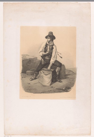 zlodějský žebrák od Pierre François le Roy