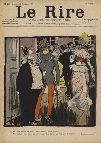Ilustrace pro Le Rire od Pierre Georges Jeanniot